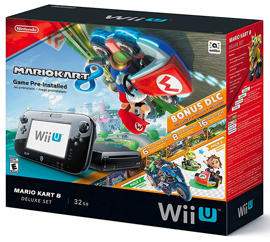Wii U Console Deluxe: Mario Kart 8 Edition (Pre-Owned