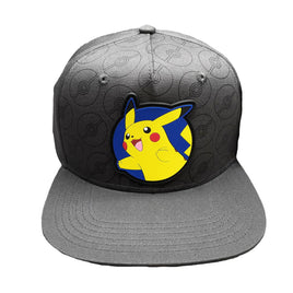 Pokemon Character Pikachu Rubber Patch Hat