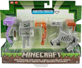 Minecraft 3.25" Skeleton Spider Jockey Deluxe Figure