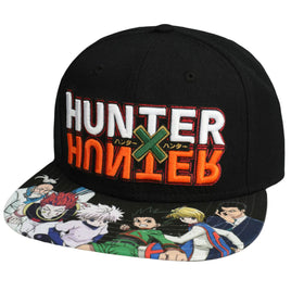 Hunter X Hunter Black Snapback Hat