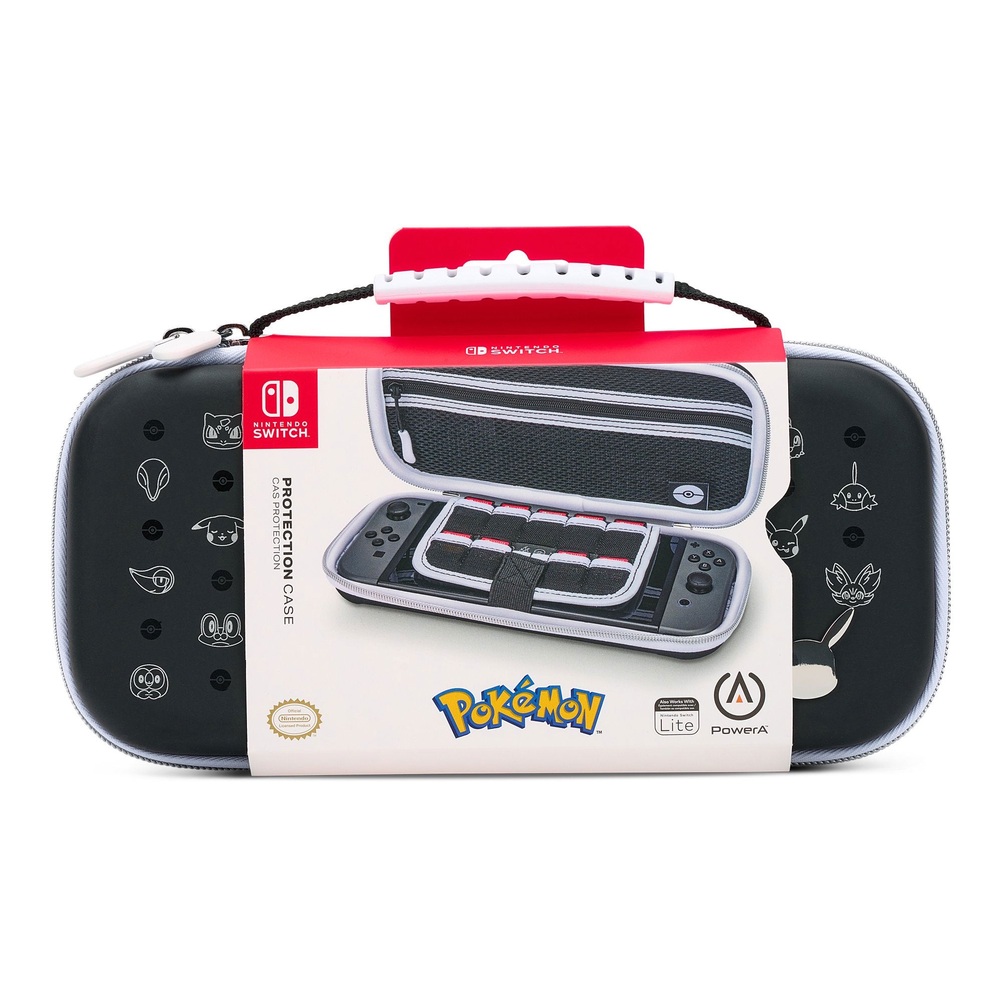 Protection Case (Pokemon Starter Silver) for Nintendo Switch