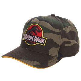 Jurassic Park Camo Precurve Snapback Hat