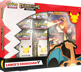 Pokemon TCG Celebrations Lance's Charizard V Box