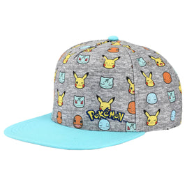 Pokemon Kanto Starters Youth Snapback Hat