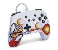 Enhanced Wired Controller & Slim Case (Mario Fireball)