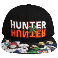 Hunter X Hunter Black Snapback Hat