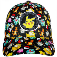 Pokemon Characters Pikachu Patch Hat