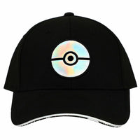 Pokemon Pokeball Holographic Patch Snapback Hat