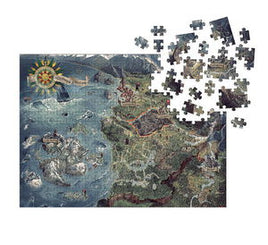 The Witcher III: Wild Hunt World Map 1000 Piece Puzzle
