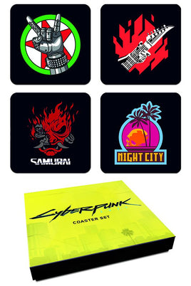 Cyberpunk 2077 Coaster Set