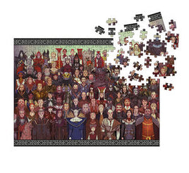 Dragon Age Cast of Thousands 1000 Piece Puzzle