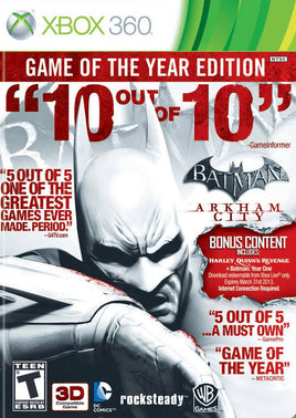 Batman: Arkham City (Game of the Year) (Pre-Owned)