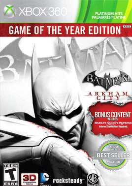 Batman: Arkham City (GOTY, Platinum Hits) (Pre-Owned)