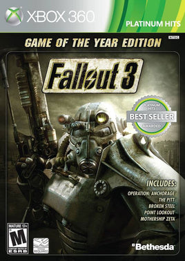 Fallout 3 (Game of the Year) (Platinum Hits) (Pre-Owned)