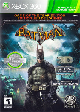 Batman: Arkham Asylum (GOTY, Platinum Hits) (Pre-Owned)