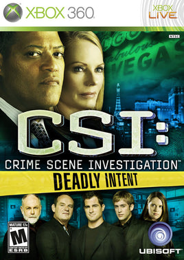 CSI: Deadly Intent (Pre-Owned)