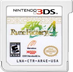 Rune Factory 4 (Cartridge Only)