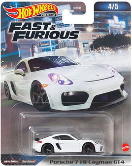 Hot Wheels Premium Fast & Furious (Porsche 718 Cayman GT4)