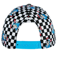 Sonic Checkered Youth Snapback Hat
