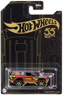 Hot Wheels 55th Gold Chrome Car (Range Rover Classic)