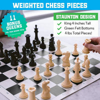 Best Chess Set Ever XL (Black)