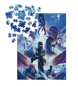 Mass Effect Trilogy Heroes 1000 Piece Puzzle