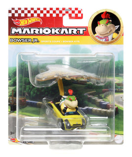 Hot Wheels Mario Kart Gliders (Bowser Jr Sports Coupe + Bowser Kite)