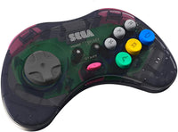 Sega Saturn 8-Button Bluetooth Wireless Arcade Pad (Slate Grey)