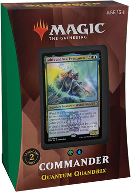 Magic the Gathering: Strixhaven Quantum Quandrix Commander Deck