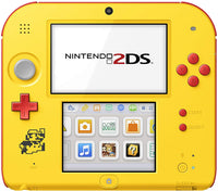 Nintendo 2DS w/Super Mario Maker (Yellow/Red) (Complete in Box)