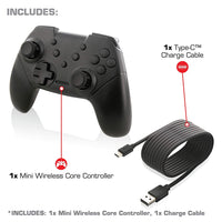 Mini Wireless Core Controller for Switch (Black)