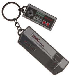 NES and Controller Metal Keychain