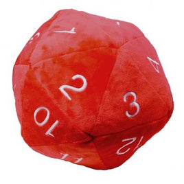 Ultra Pro Plush: Jumbo D20 Novelty Dice (Red/White)