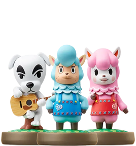 Animal Crossing Cyrus, K.K. Slider, Reese Amiibo Triple Pack (Pre-Owned)