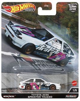 Hot Wheels Premium Mountain Drifters Toyota AE86 Sprinter Trueno