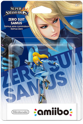 Super Smash Bros Samus (Zero Suit) Amiibo