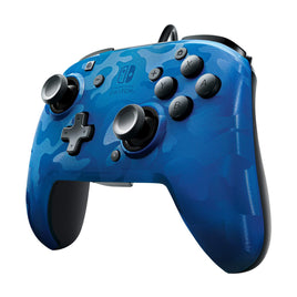 Faceoff Wired Pro Controller Blue for Nintendo Switch