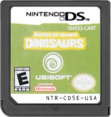 Battle of Giants: Dinosaurs (Cartridge Only)