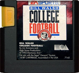 Bill Walsh College Football (Cartridge Only)