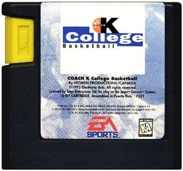 Coach K College Basketball (Cartridge Only)