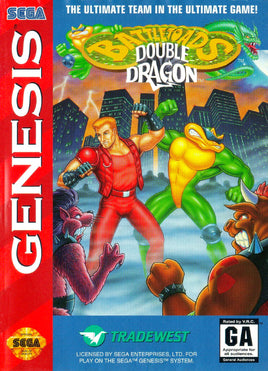 Battletoads and Double Dragon The Ultimate Team (Complete in Box)