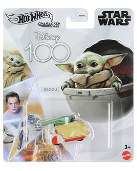 Hot Wheels Character Cars Disney 100 (Grogu)