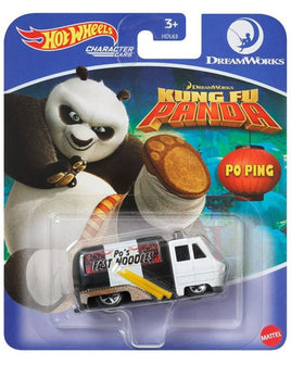 Hot Wheels Character Cars Dreamworks (Kung Fu Panda - Po Ping)