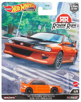 Hot Wheels Premium Ronin Run '98 Subaru Impreza 22B-STi Version