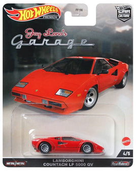 Hot Wheels Premium Jay Leno's Garage (Lamborghini Countach LP 5000 QV - Red)