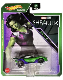 Hot Wheels Character Cars Marvel Stuidos (She-Hulk - She-Hulk)