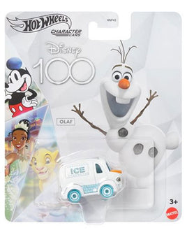 Hot Wheels Character Cars Disney 100 (Olaf)
