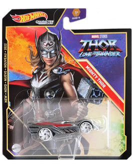 Hot Wheels Character Cars Marvel Stuidos (Mighty Thor - Thor Love and Thunder)