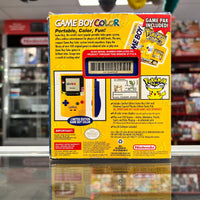 Game Boy Color Console (Pokemon Yellow Special Edition) (Complete in Box)