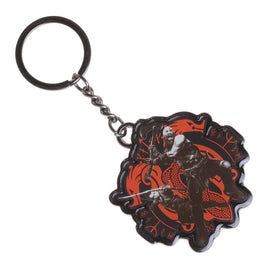 God of War Metal Keychain